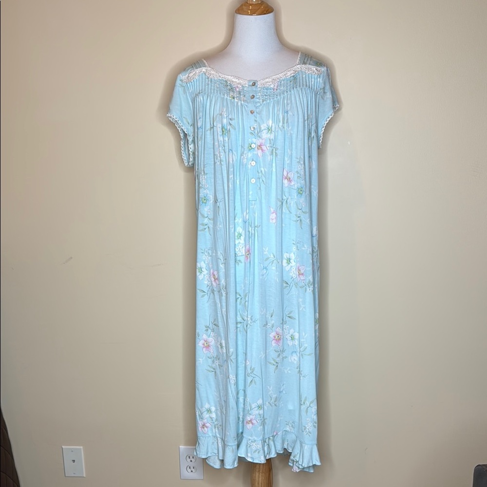 Eileen West Blue and Pink Pajama